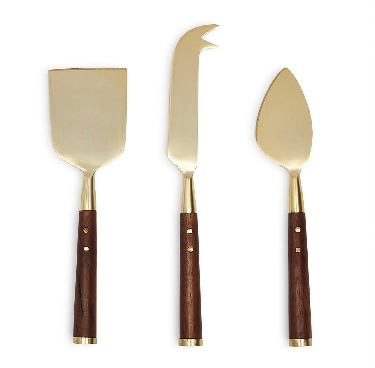 Cheese Knives Acacia/Stainless Steel, 3 pcs - Nicolas Vahé @ RoyalDesign