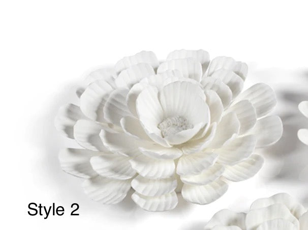 Porcelain Flower Table & Wall Decor