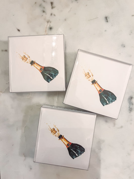 Pop the Champagne Enclosure Cards
