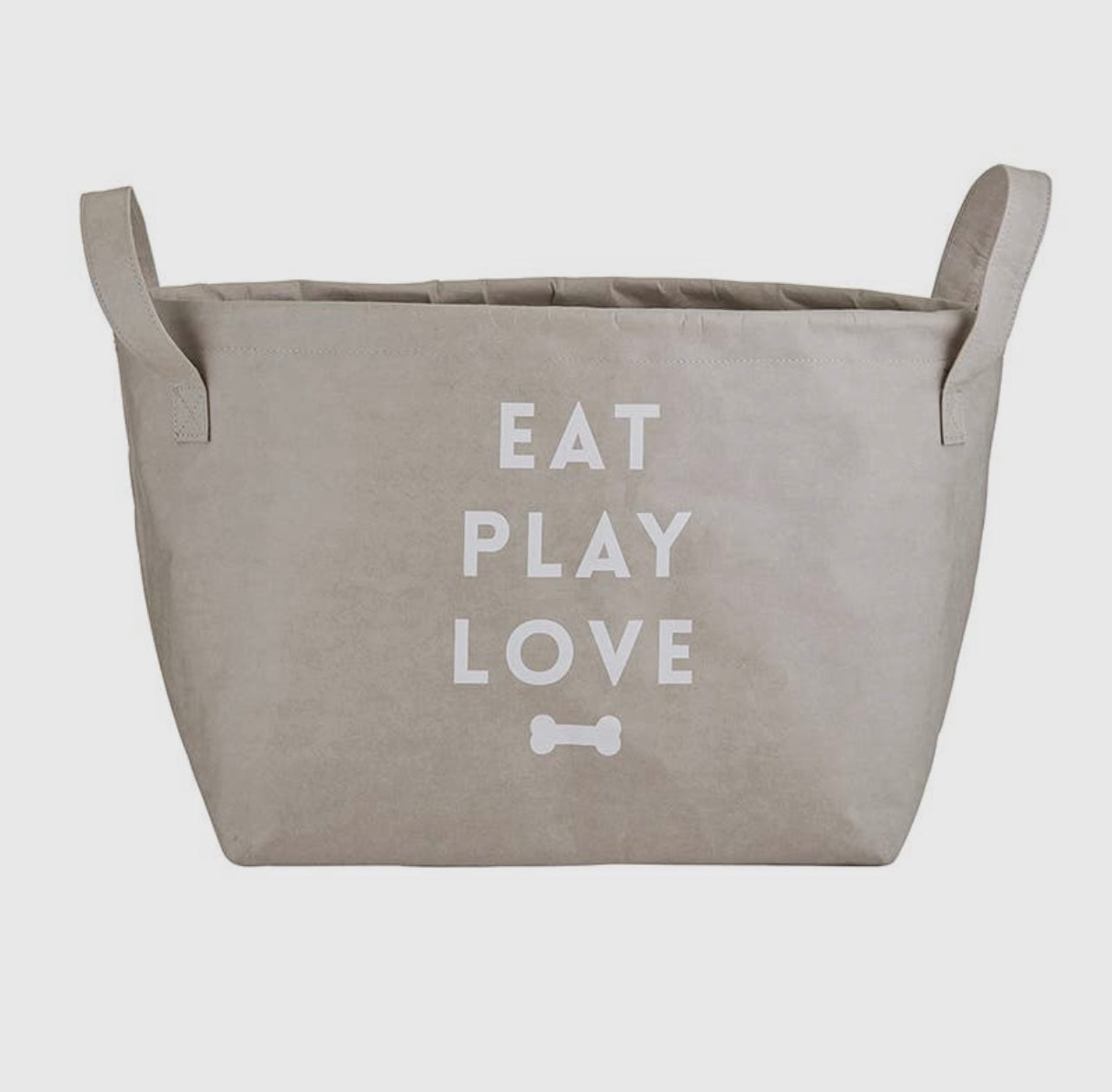 Eat Play Love Storage Tote