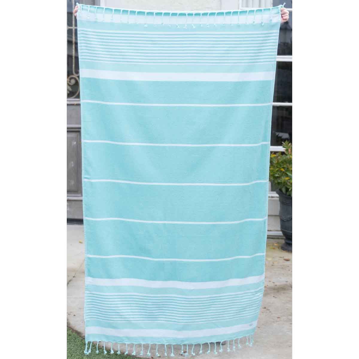 Bahama Stripe Beach Towel/Sarong