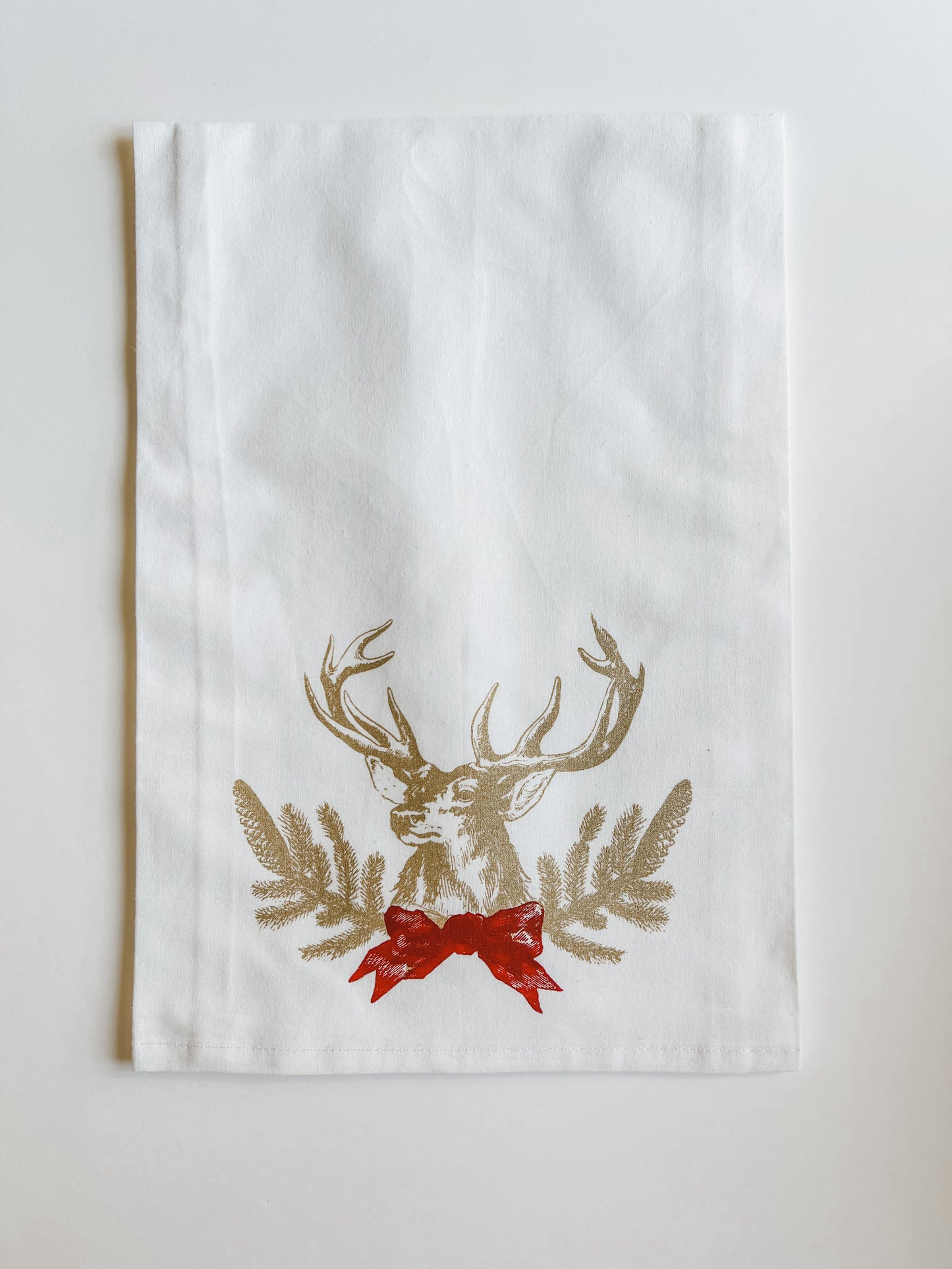 Oh Deer Tea Towel