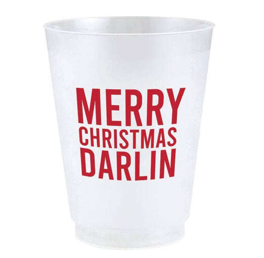 Merry Christmas Darlin Cups